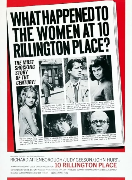 دانلود فیلم محل ۱۰ ریلینگتون 10 Rillington Place 1971