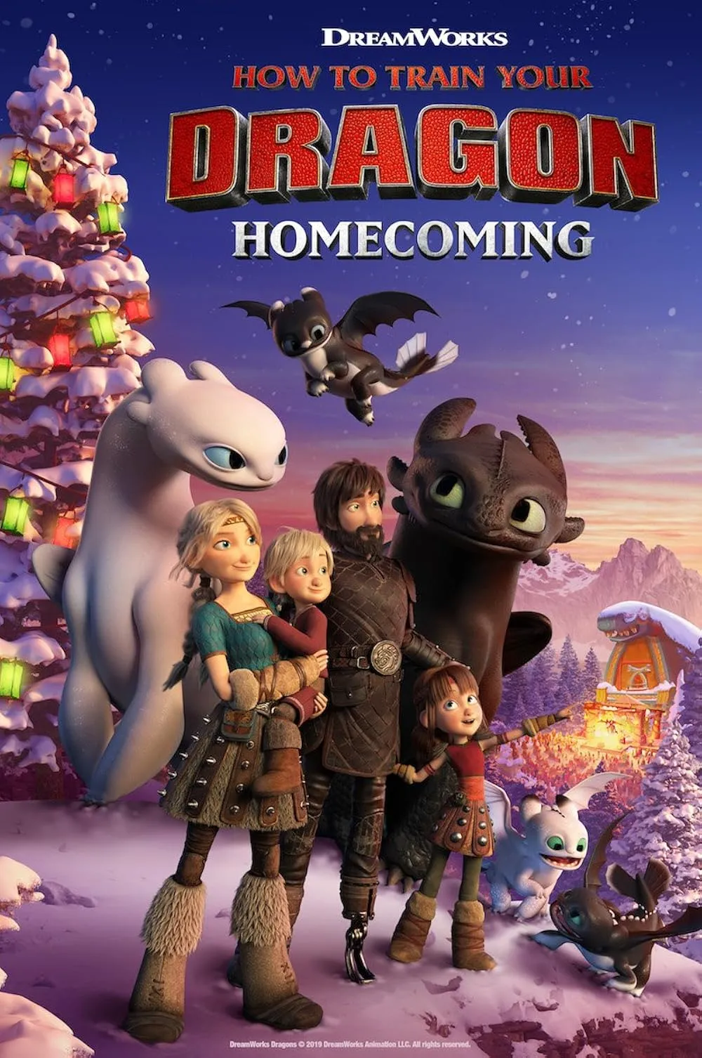 دانلود انیمیشن مربی اژدها: بازگشت به خانه How To Train Your Dragon Homecoming 2019