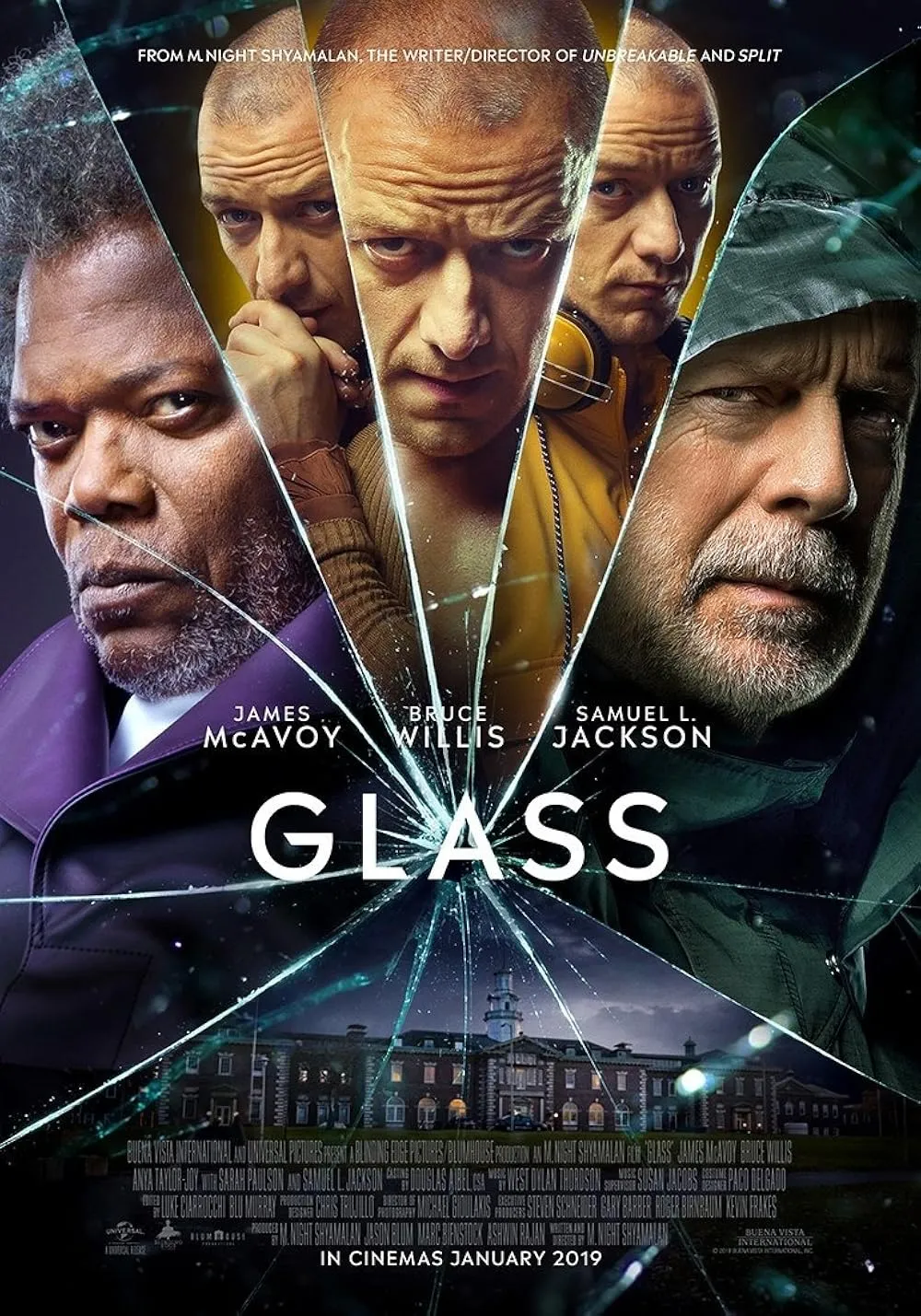 دانلود فیلم شیشه Glass 2019