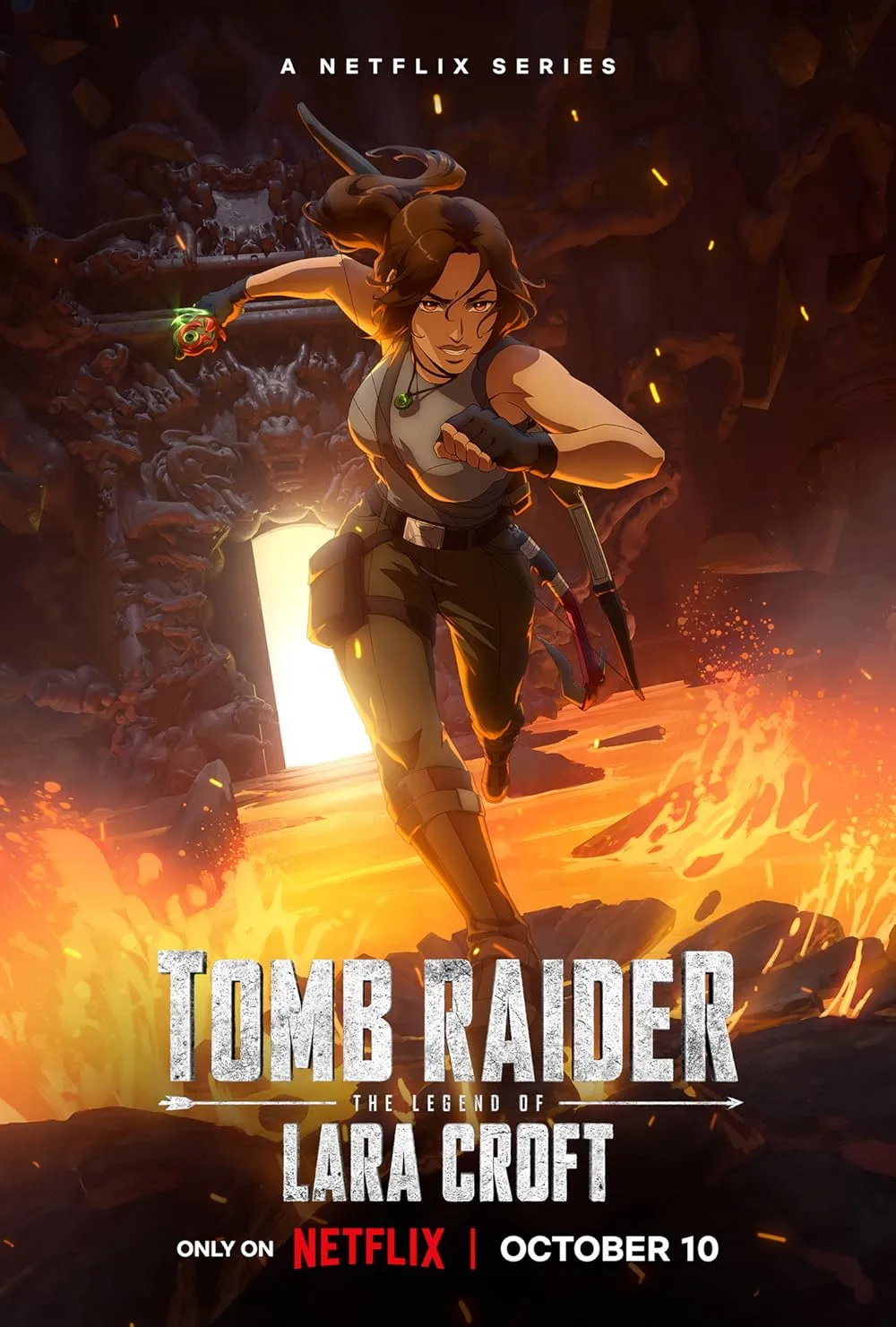 دانلود انیمه مهاجم مقبره: افسانه لارا کرافت Tomb Raider: The Legend of Lara Croft 2024