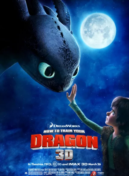 دانلود انیمیشن چگونه اژدهای خود را تربیت کنیم How to Train Your Dragon 2010