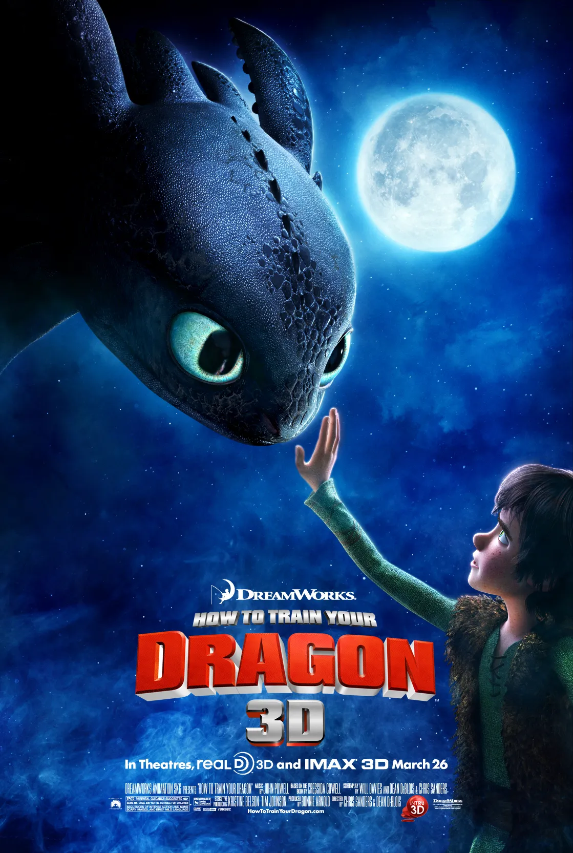 دانلود انیمیشن چگونه اژدهای خود را تربیت کنیم How to Train Your Dragon 2010