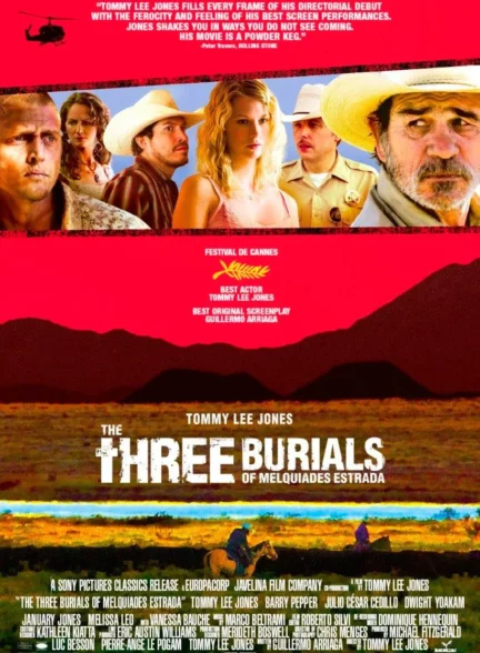 دانلود فیلم سه تدفین ملکیادس استرادا The Three Burials of Melquiades Estrada 2005