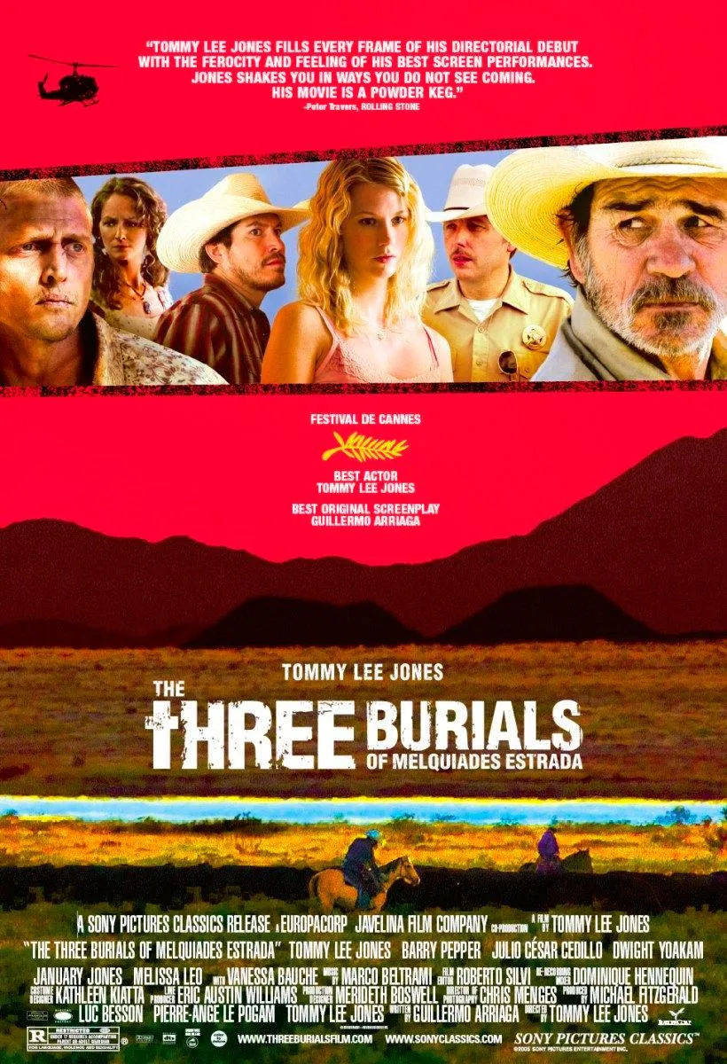 دانلود فیلم سه تدفین ملکیادس استرادا The Three Burials of Melquiades Estrada 2005