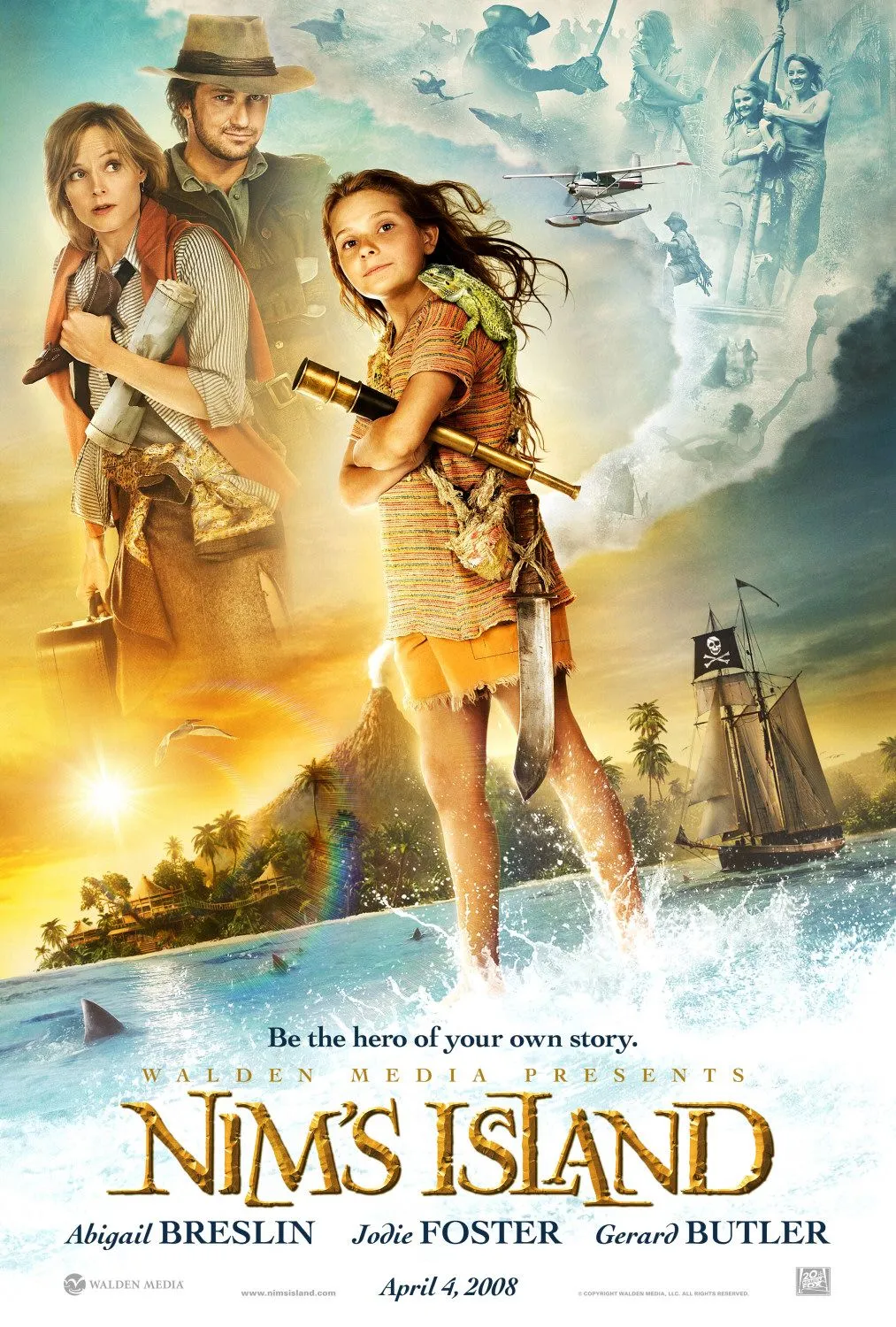 دانلود فیلم جزیره نیم Nim’s Island 2008