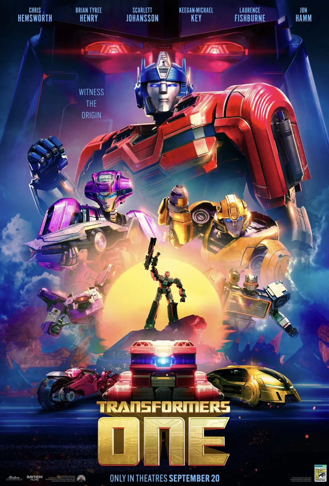 دانلود انیمیشن تبدیل شوندگان یک Transformers One 2024