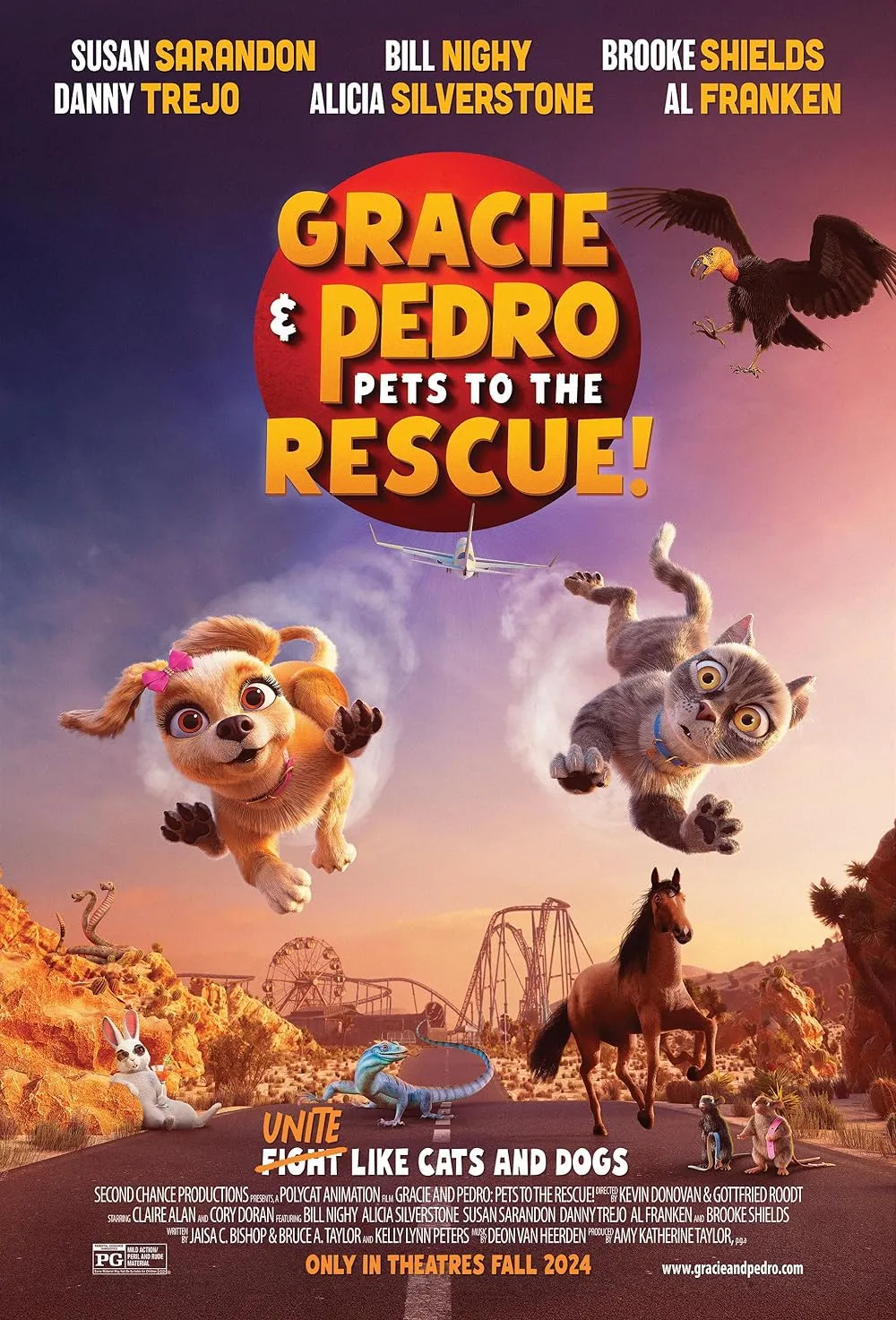 دانلود انیمیشن گریسی و پدرو : نجات حیوانات خانگی Gracie and Pedro Pets to the Rescue 2024