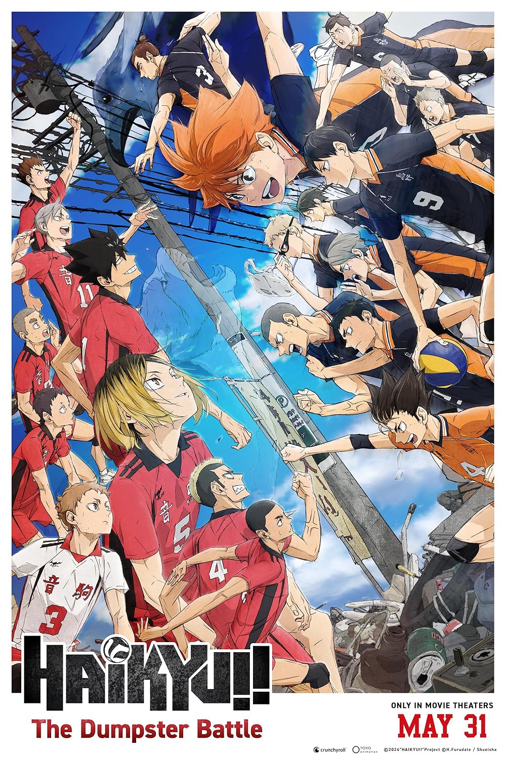 انیمه هایکیو: نبرد در زباله دانی Haikyu!! The Dumpster Battle 2024