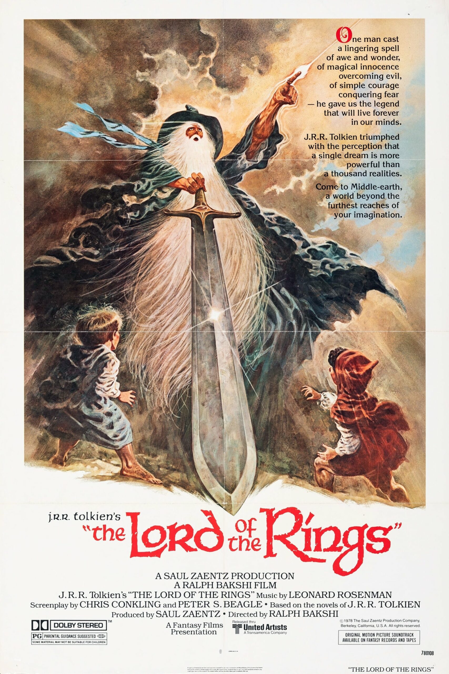 انیمیشن ارباب حلقه ها The Lord of the Rings 1978