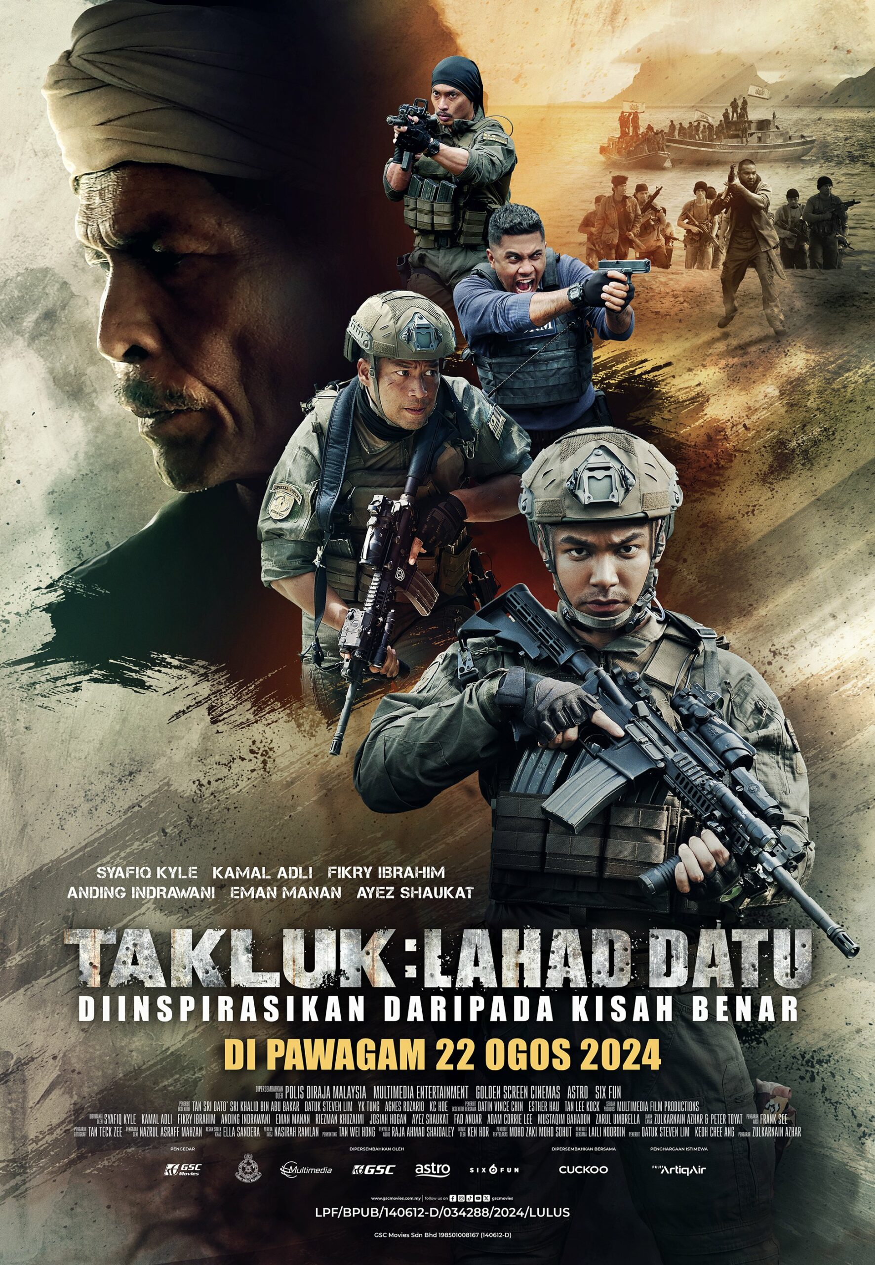 فیلم دفاع از خاک Conquer: Lahad Datu 2024