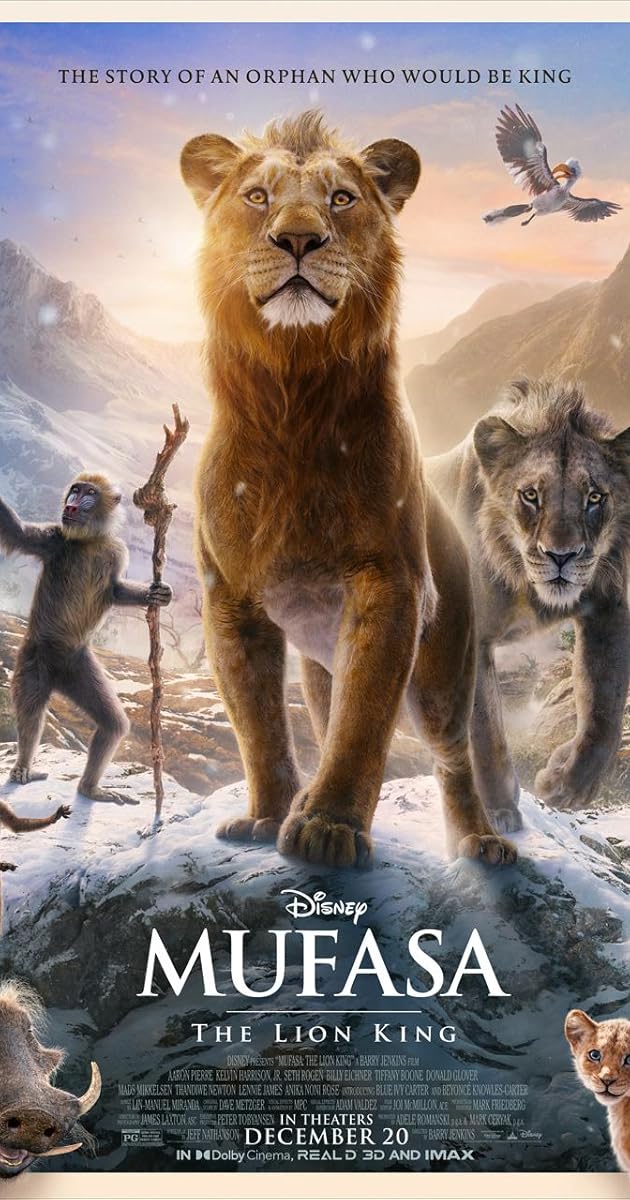 فیلم موفاسا: شیر شاه Mufasa: The Lion King 2024