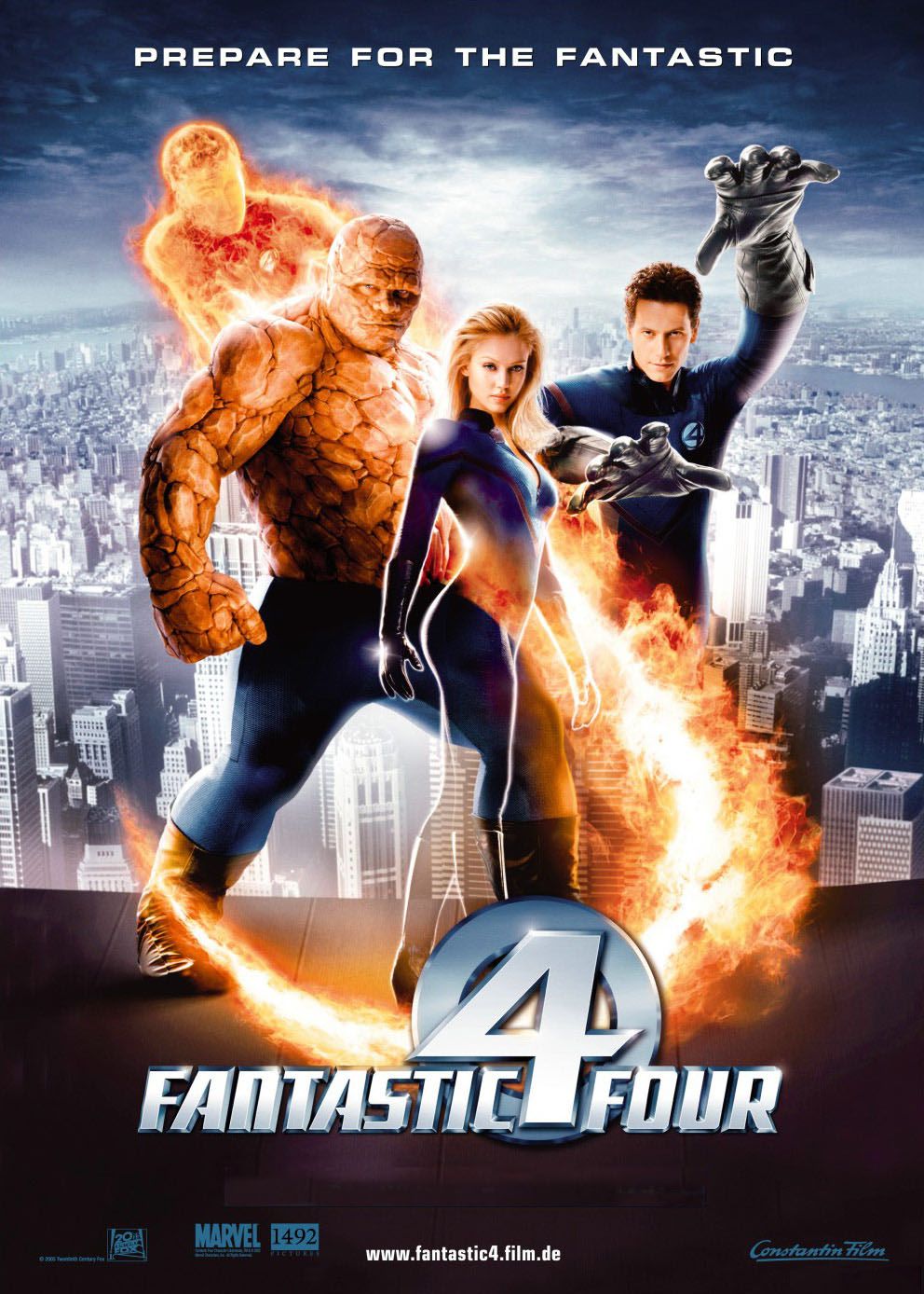 فیلم چهار شگفت انگیز Fantasti Four 2005