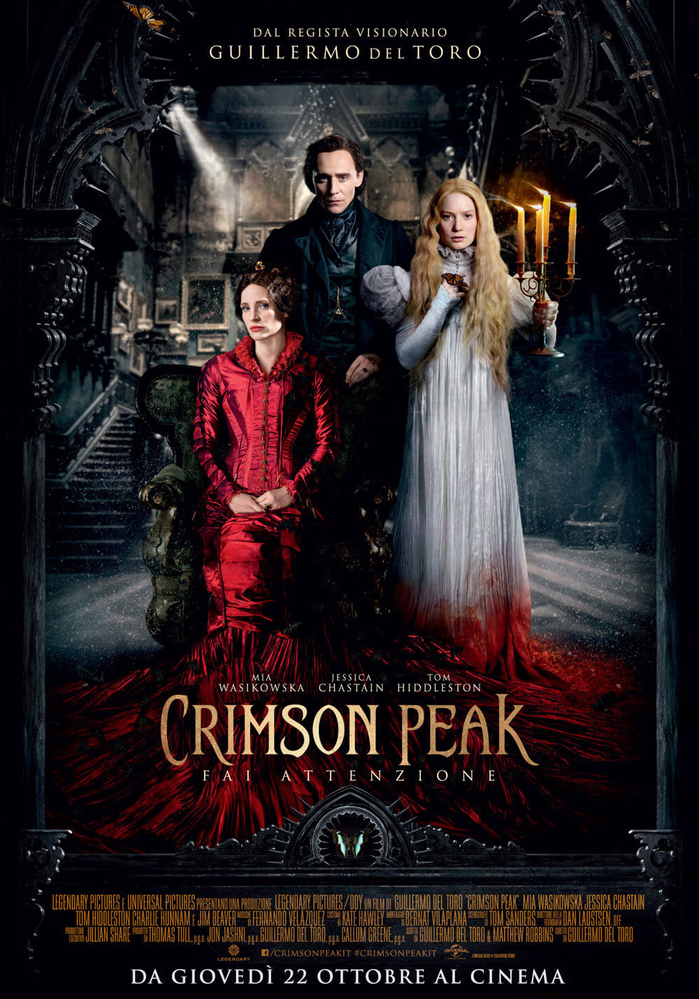 فیلم قله‌ای به رنگ خون Crimson Peak 2015