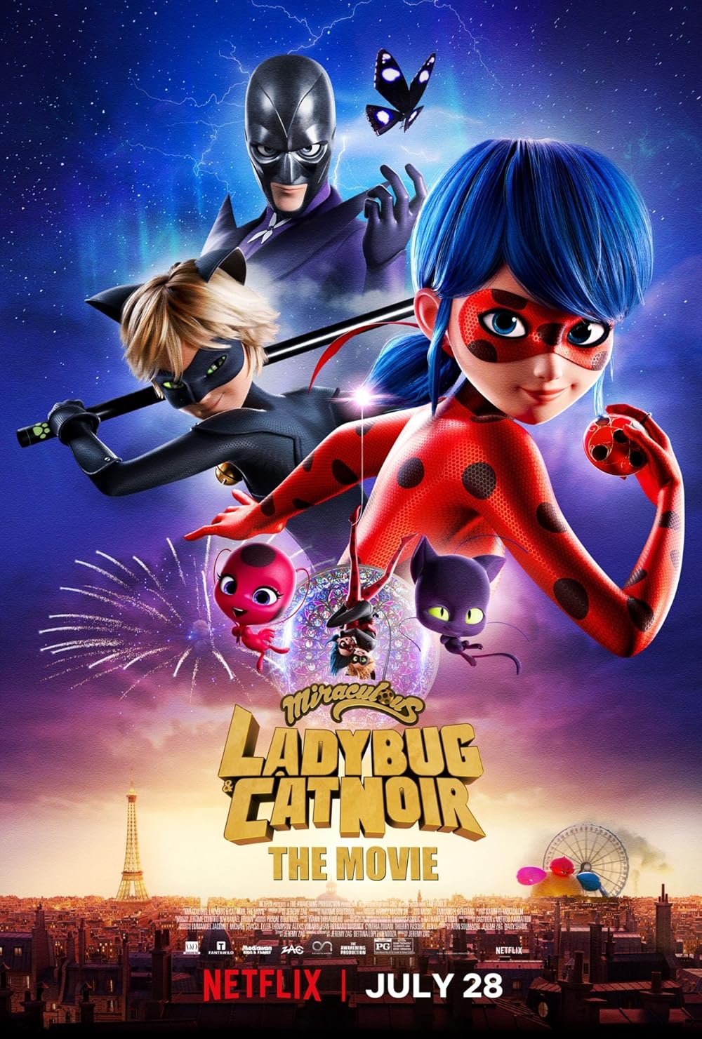 دانلود انیمیشن دختر کفشدوزکی و گربه سیاه: بیداری Ladybug And Cat Noir Awakening 2023