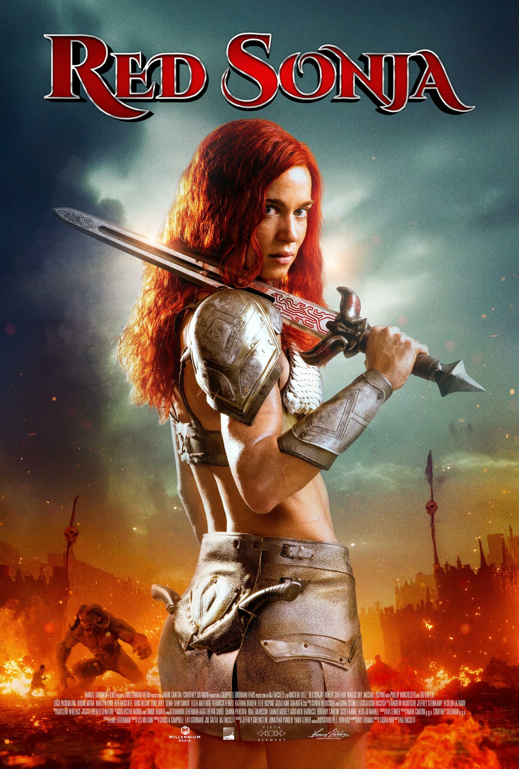 دانلود فیلم سونیای سرخ گیسو Red Sonja 2025