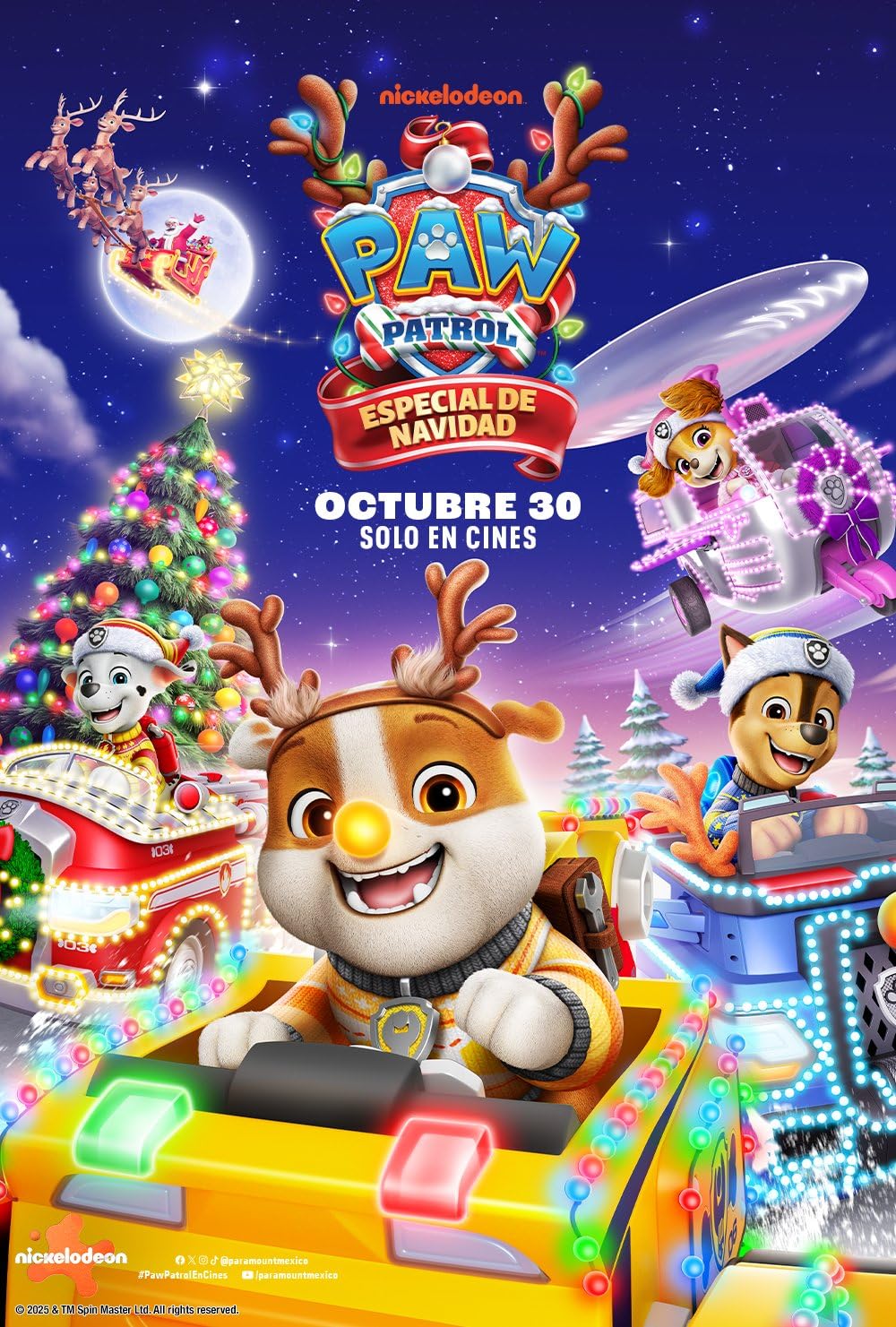 دانلود انیمیشن کریسمس با سگ‌ های نگهبان A PAW Patrol Christmas 2025